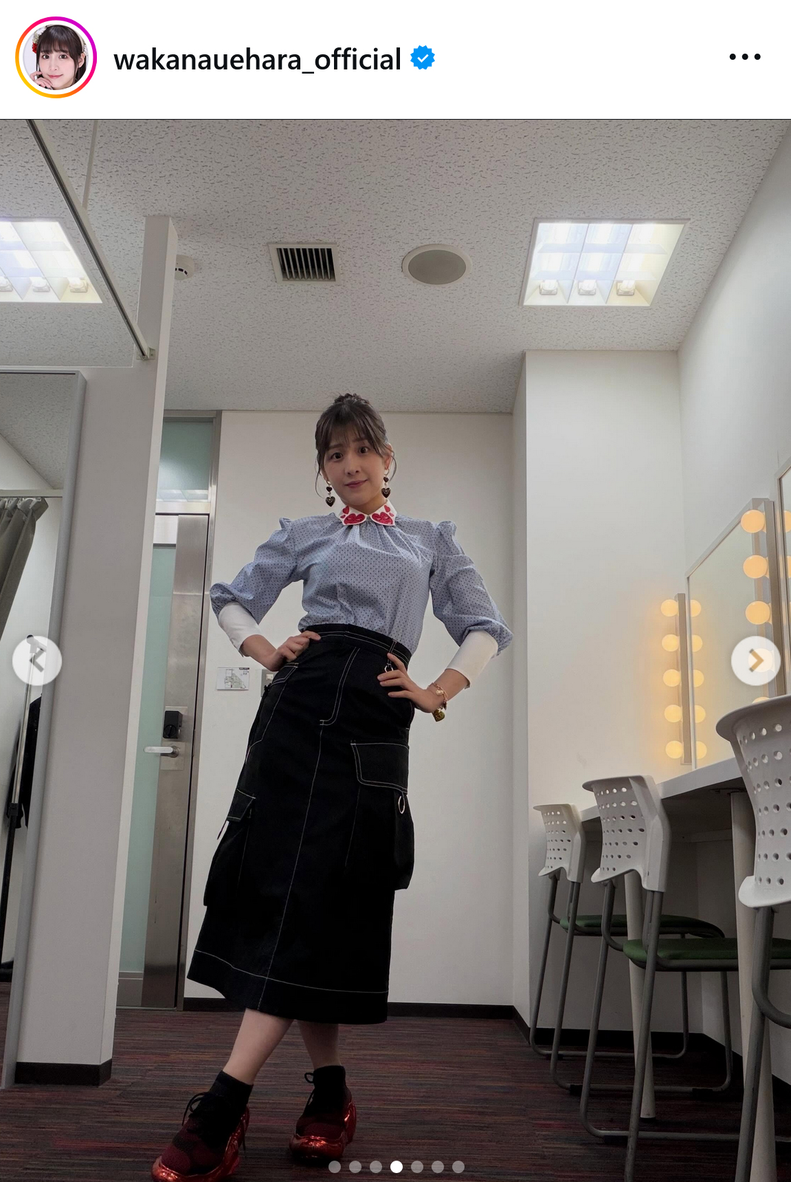 上原わかなのインスタグラムから