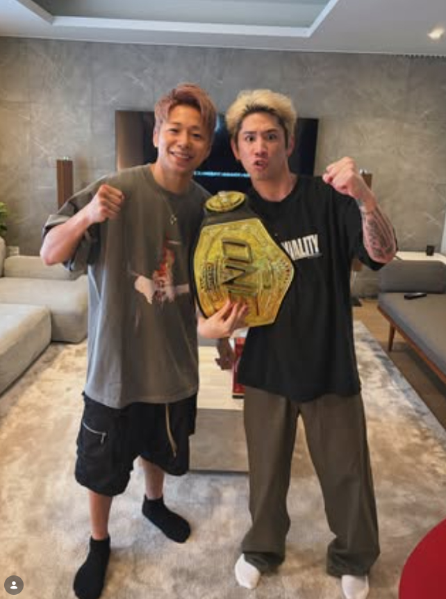 武尊のインスタグラムから