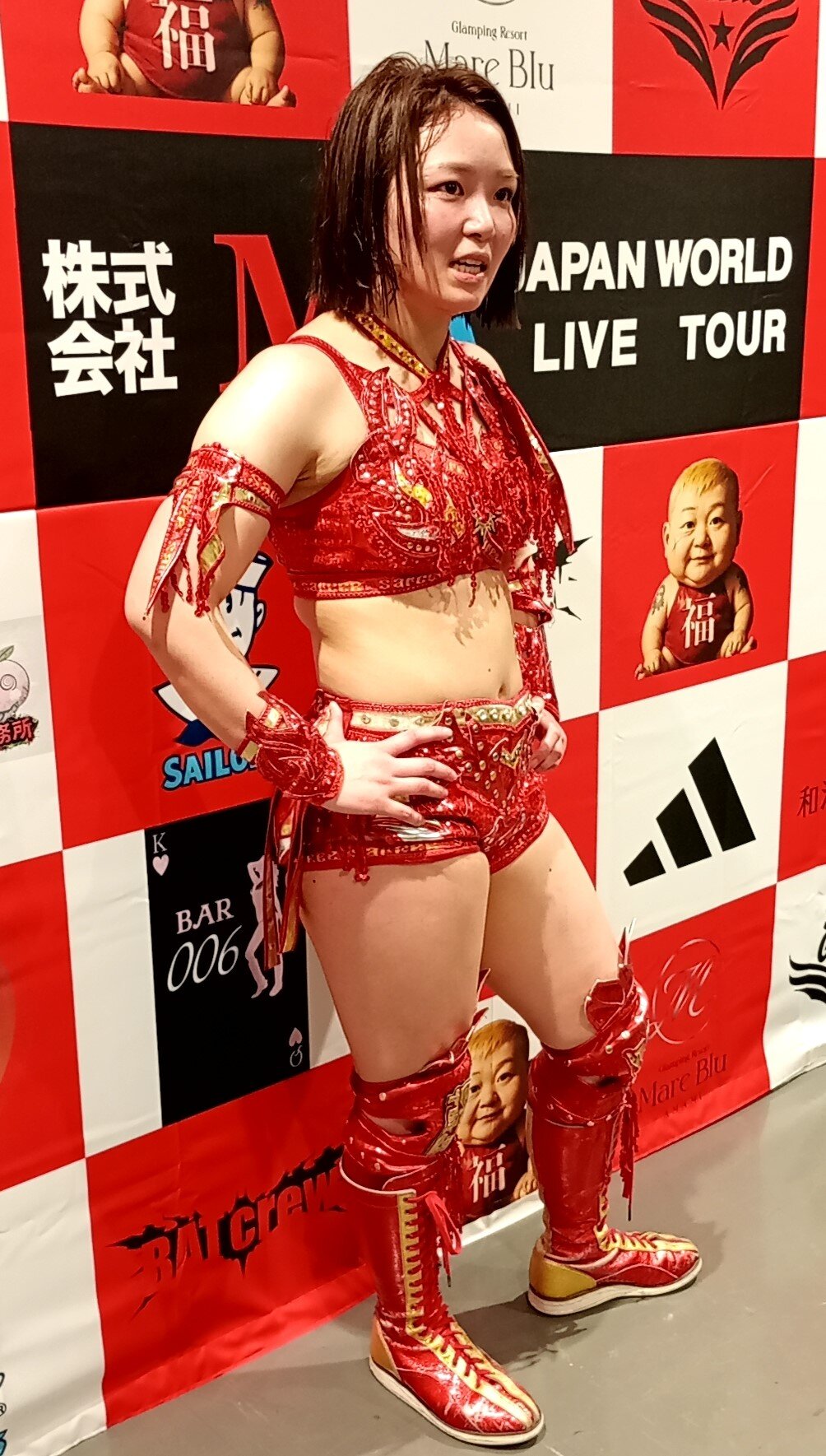 彩羽匠に敗れたSareee