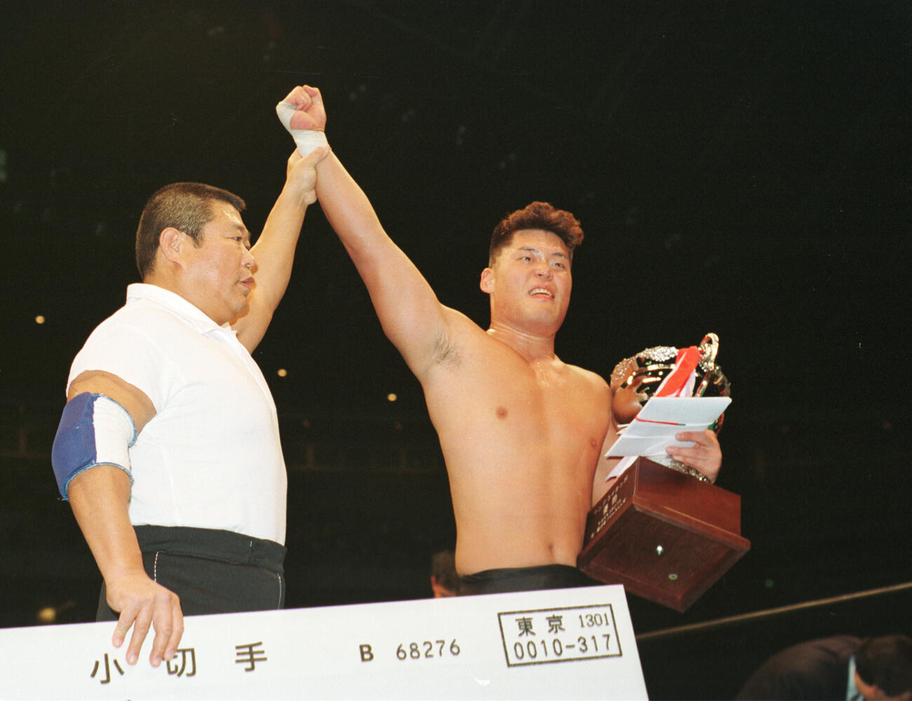 1993年3月、第4回ヤングライオン杯を制した山本広吉（現天山広吉）