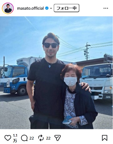魔裟斗のインスタグラムから