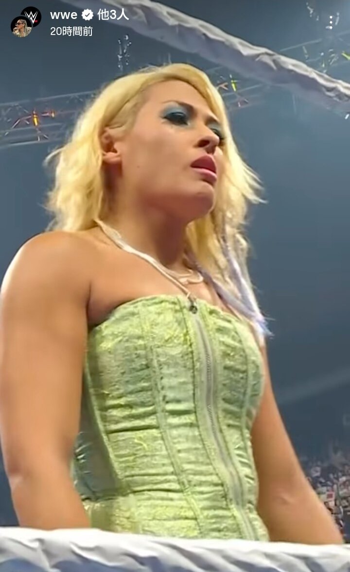 キアナ・ジェームスに絶縁を迫られ、怒り心頭のジュリア（WWE公式インスタグラムから）