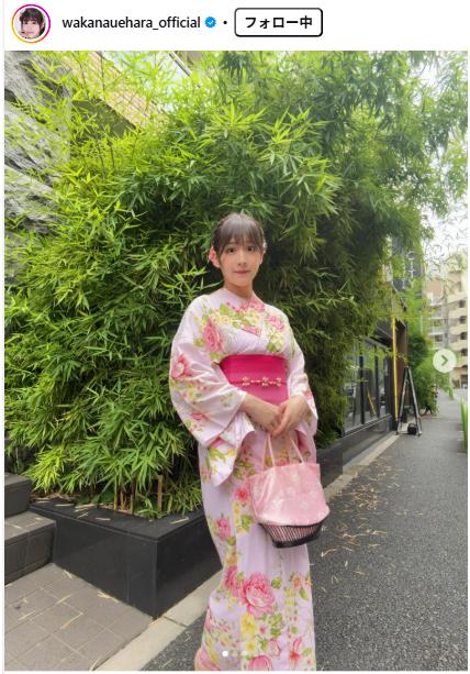 上原わかなのインスタグラムから