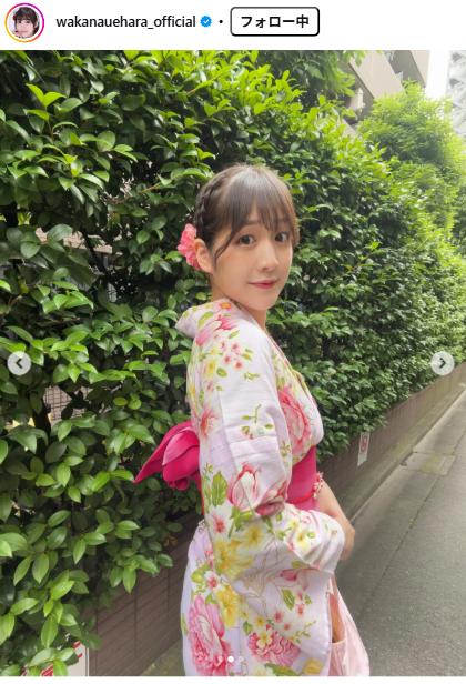 上原わかなのインスタグラムから
