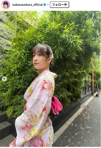 上原わかなのインスタグラムから