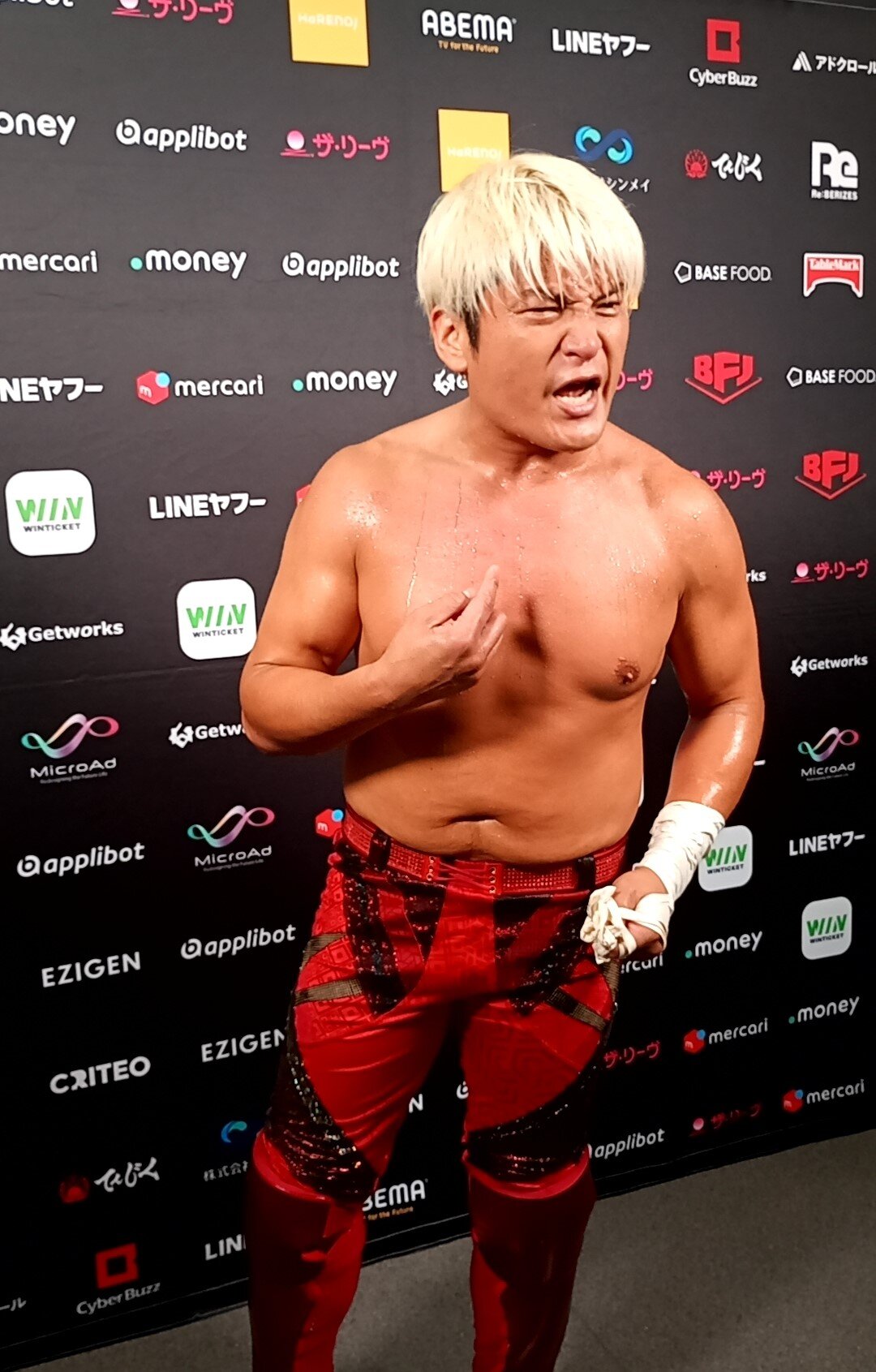 副社長権限を要求した拳王
