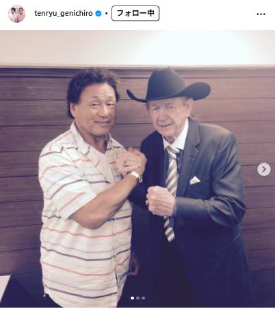 天龍源一郎のインスタグラムから