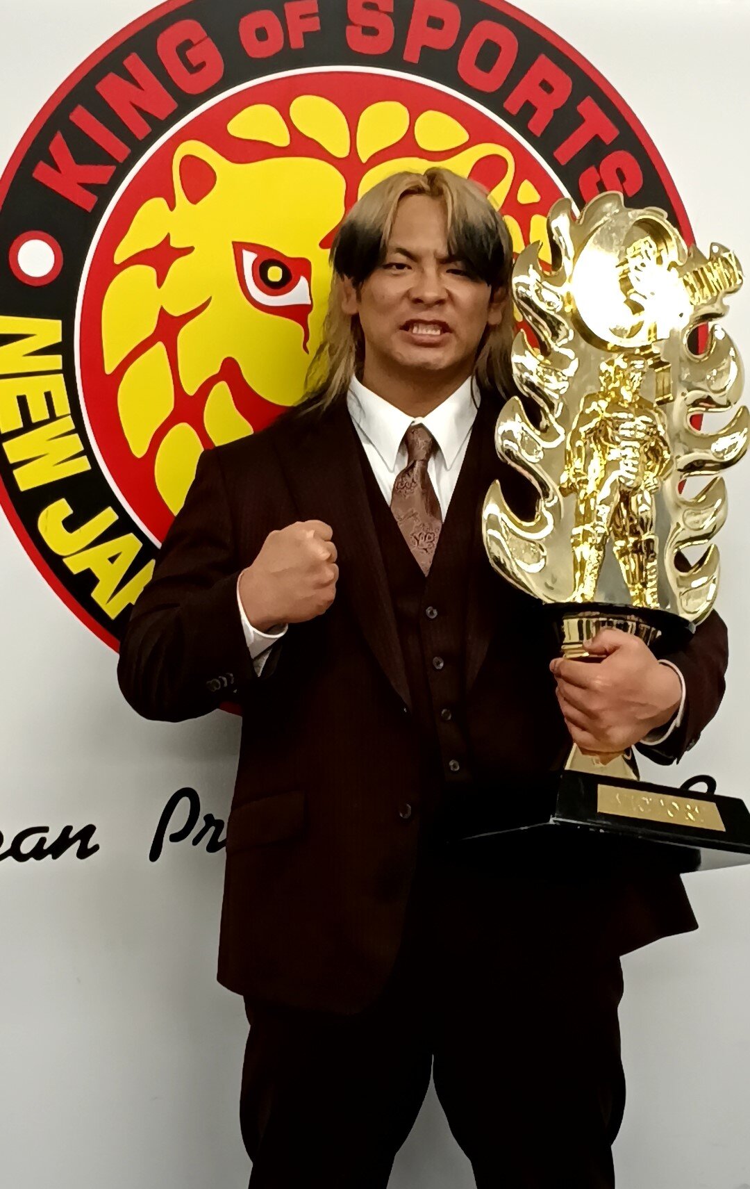 G1初優勝の一夜明け会見に臨んだ大岩陵平