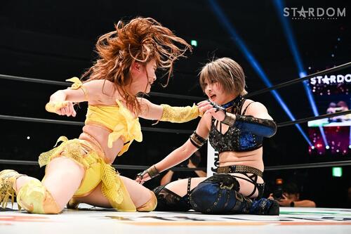 スターダム】なつぽい、相棒・安納サオリとの最後の一騎打ちに勝利