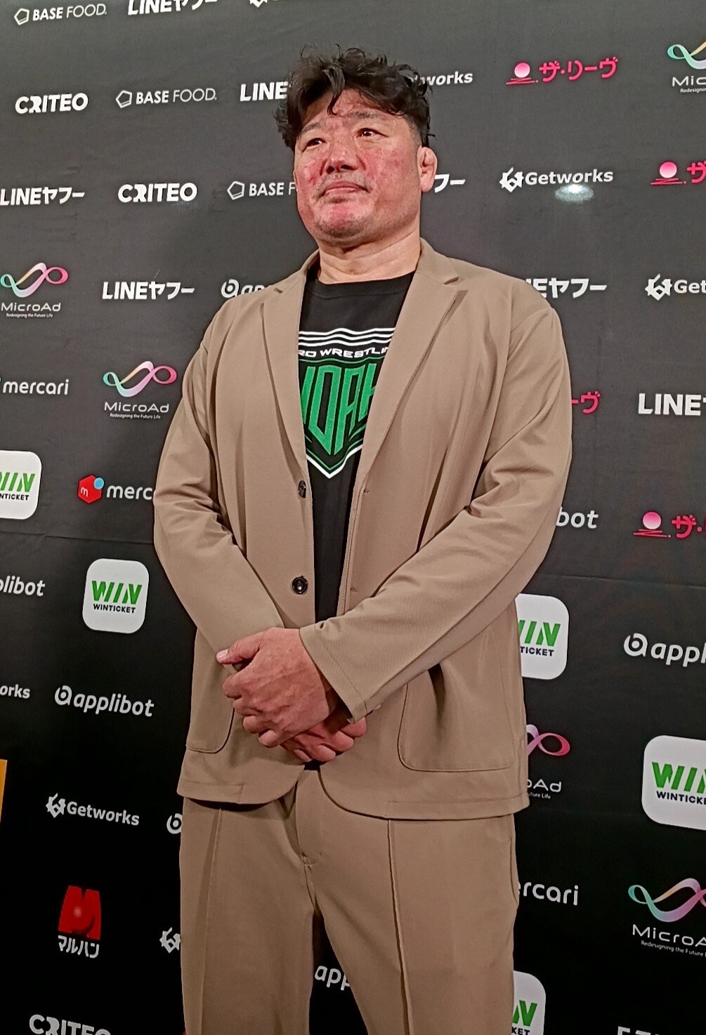 引退を発表したノア谷口周平
