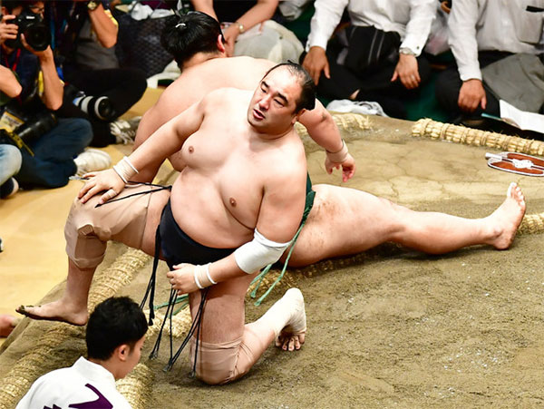まだまだ元気な安美錦