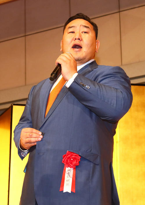 元横綱朝青龍関のドルゴルスレン・ダグワドルジ氏（2018年9月30日撮影）