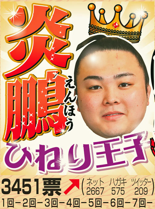 5位炎鵬
