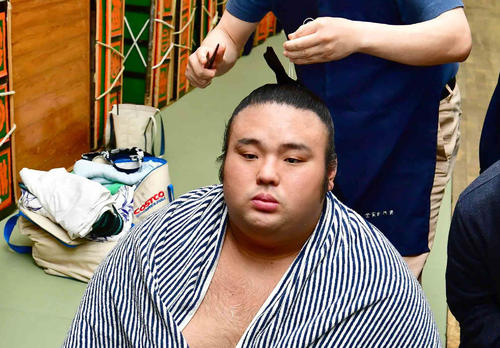 貴景勝（2019年5月19日撮影）　