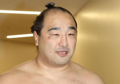 安美錦（18年1月撮影）
