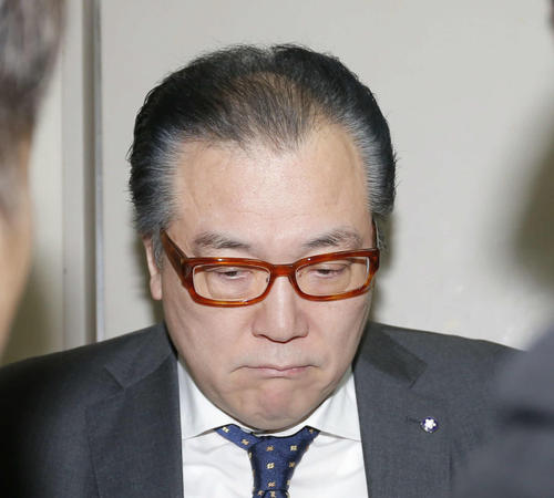 阿武松親方（元関脇益荒雄）（2019年1月16日撮影）