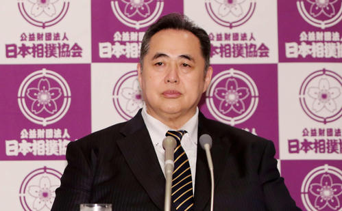芝田山広報部長（2019年9月22日撮影）