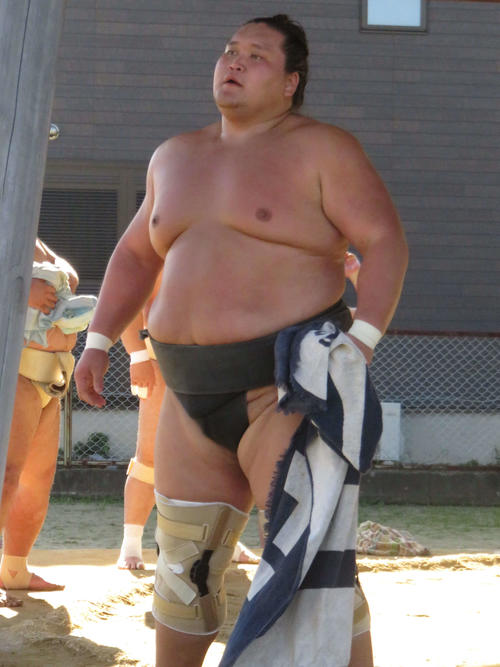 時津風部屋で出稽古した照ノ富士