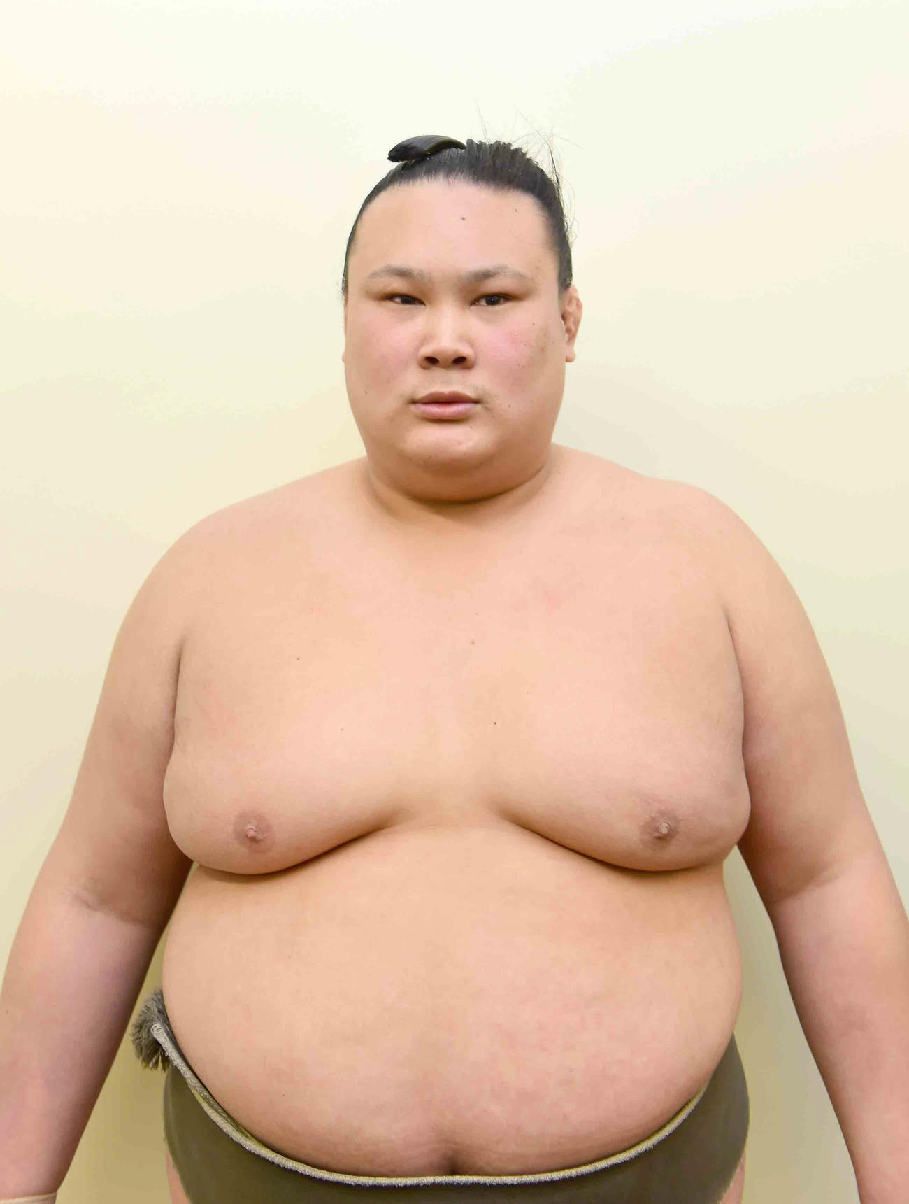 幕下優勝を飾った魁渡（撮影・小沢裕）