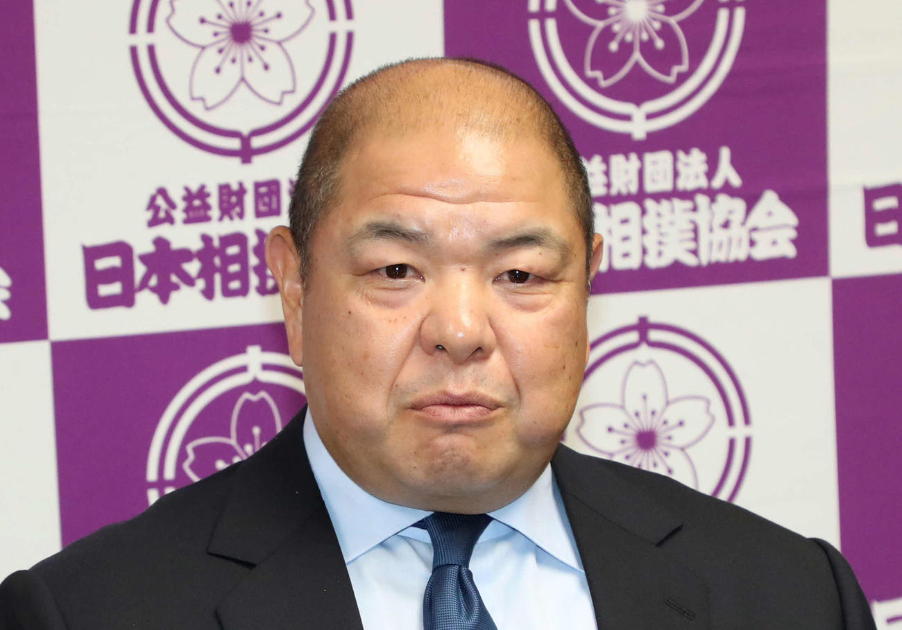 八角理事長（2019年8月31日撮影）