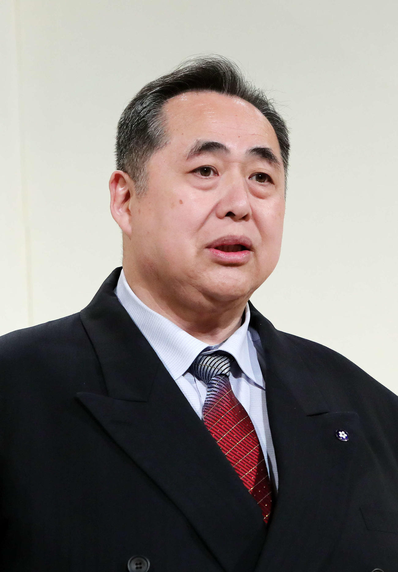 芝田山親方（元横綱大乃国）（2020年2月11日撮影）
