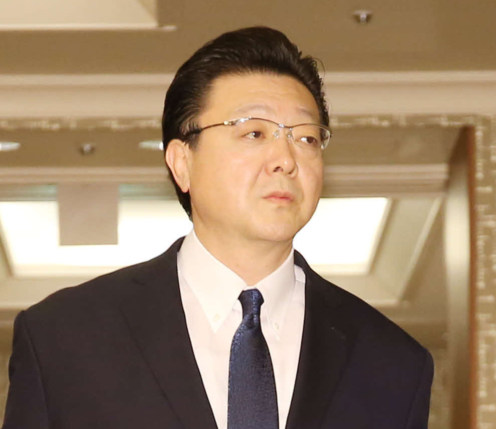 伊勢ケ浜親方（元横綱旭富士）（2019年4月24日撮影）