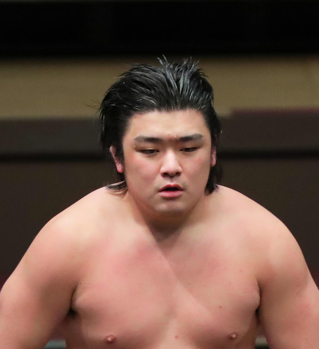 序二段優勝の竹岡（撮影・河田真司）