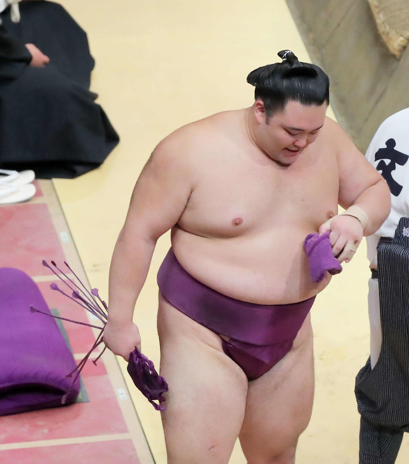 千秋楽へと続く（撮影・河田真司）　　