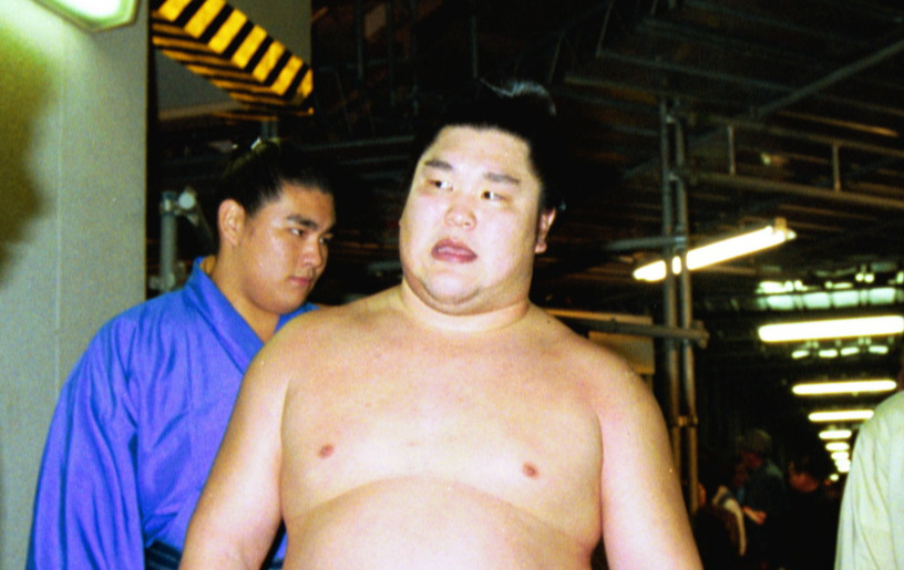 現役時代の松ケ根親方（元前頭玉力道）