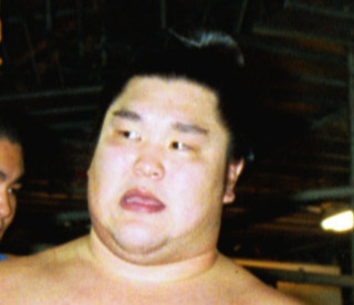 現役時代の松ケ根親方（元前頭玉力道）