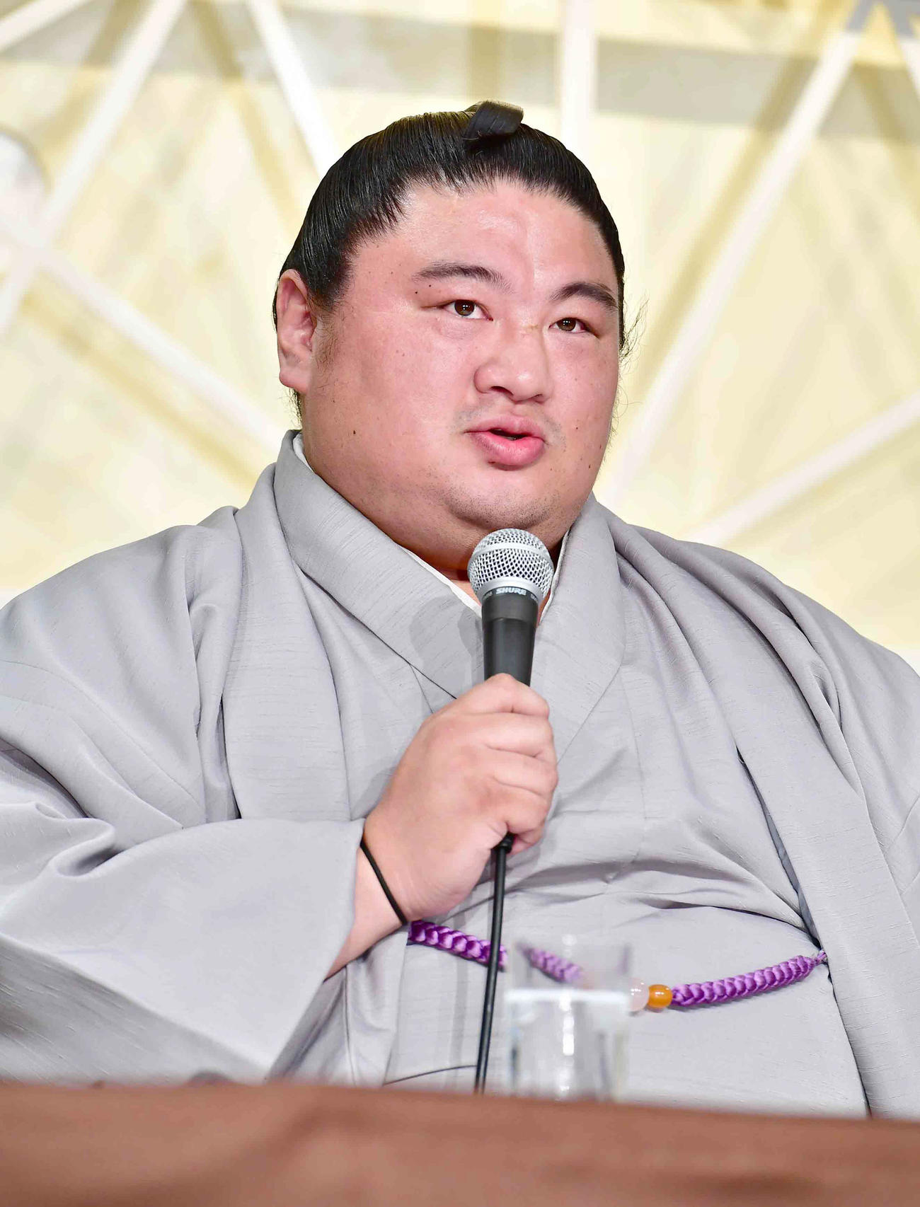 元関脇嘉風の中村親方（2019年9月16日撮影）
