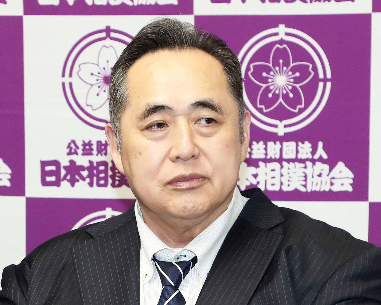 芝田山広報部長（2019年8月31日撮影）