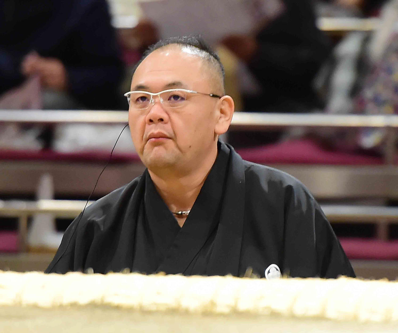 湊親方（19年1月13日撮影）