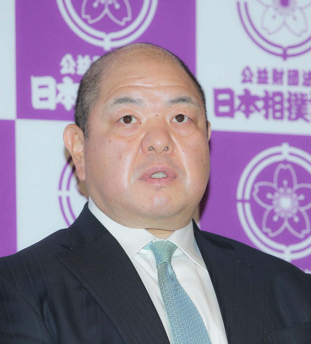 八角理事長（2020年4月3日撮影）