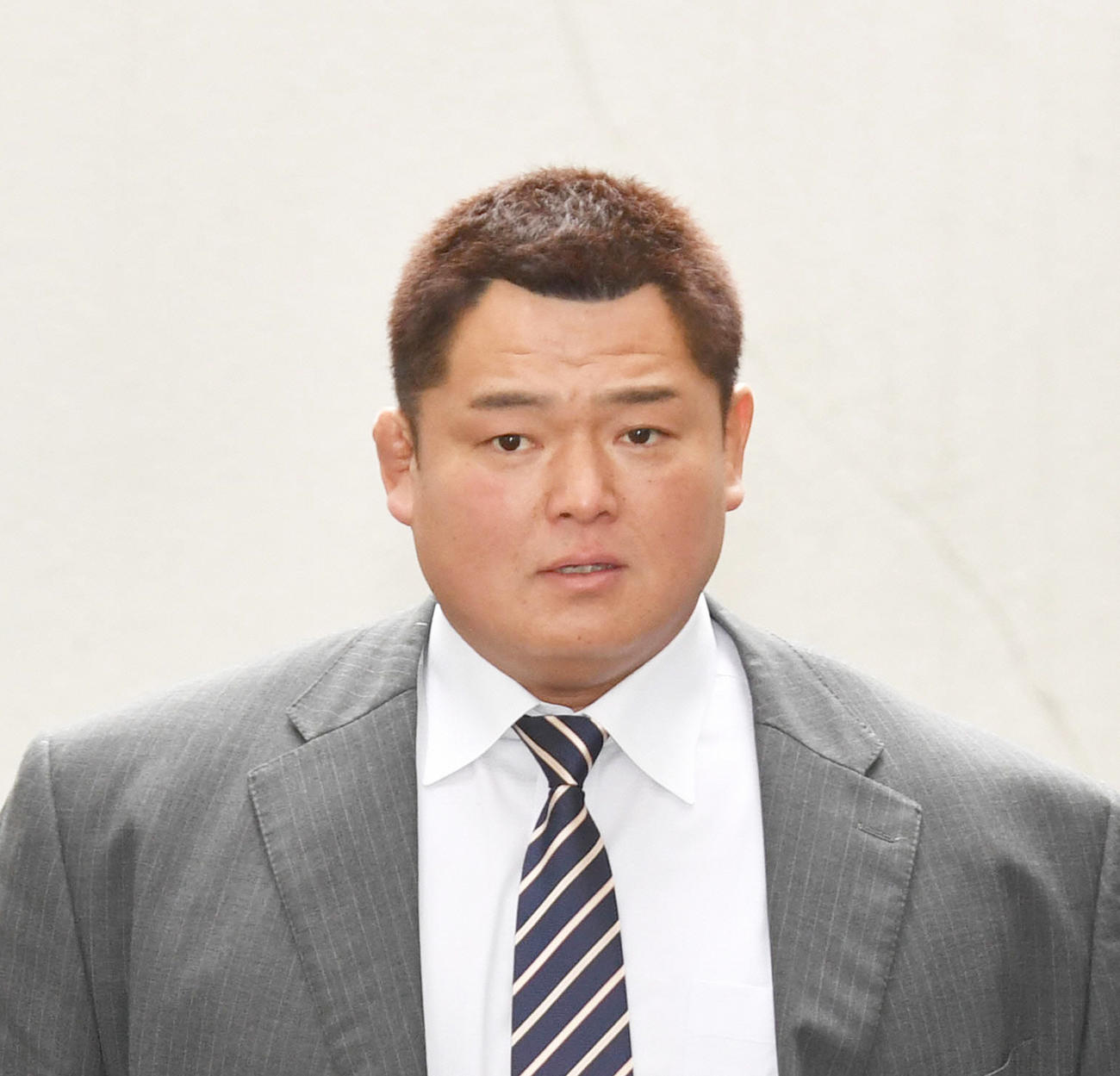 元時津海の時津風親方（2018年2月2日撮影）