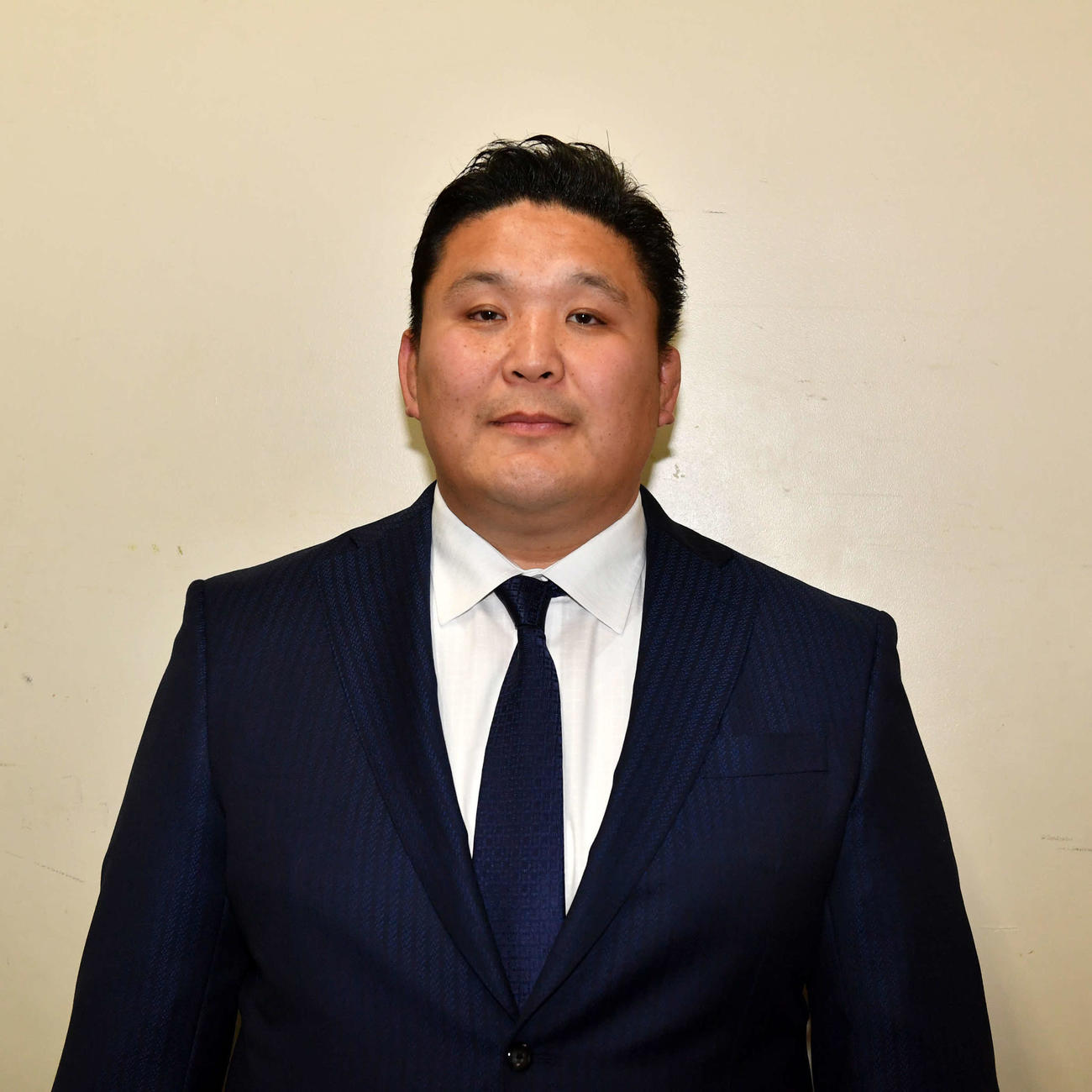 元関脇朝赤龍の高砂親方（2018年2月4日撮影）