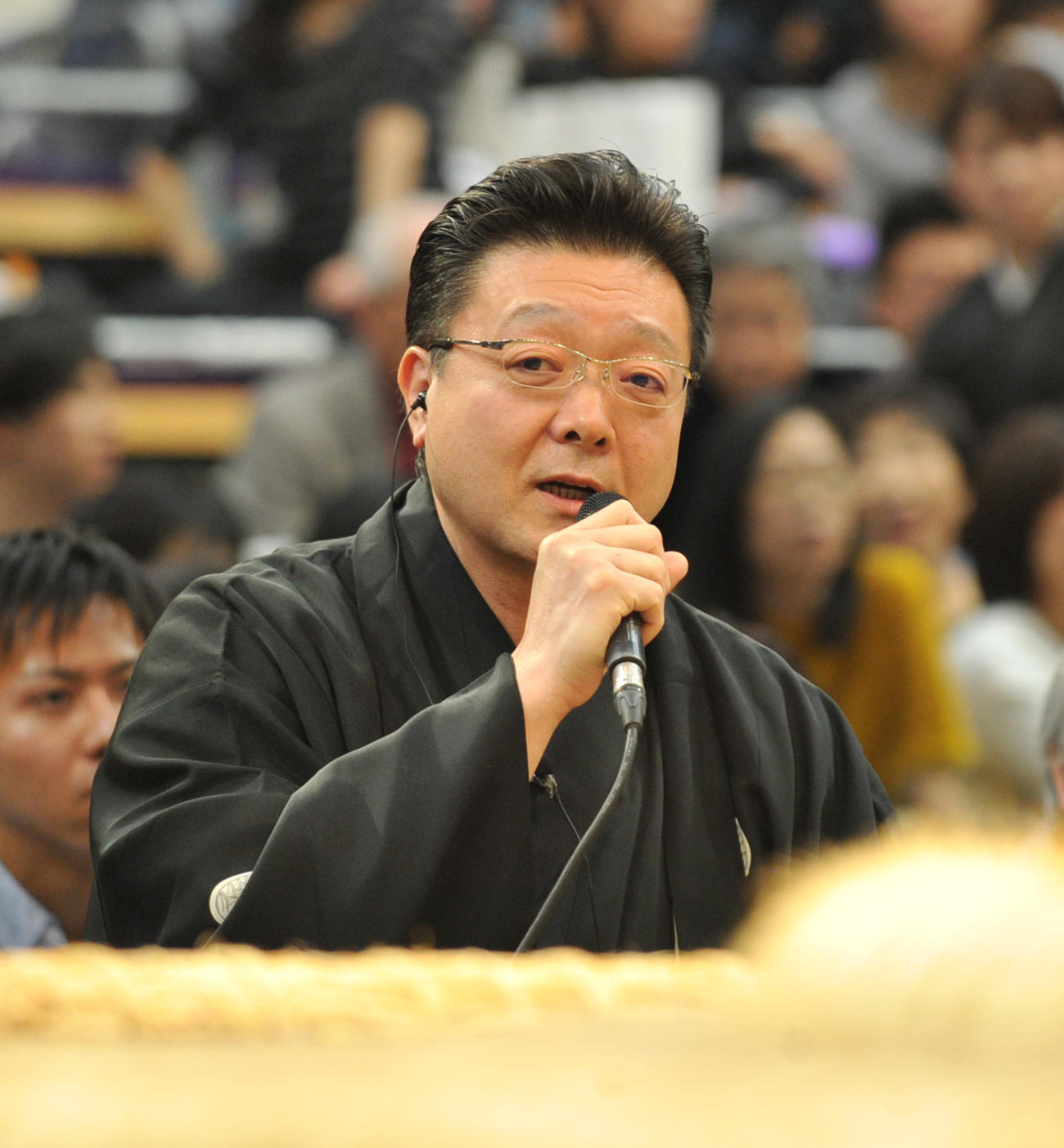 伊勢ケ浜審判部長（2017年11月12日撮影）