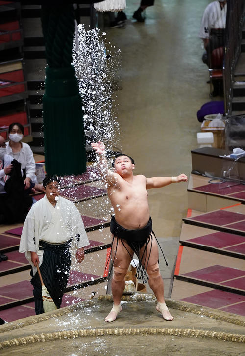 照ノ富士が無傷10連勝 照強が鮮やか下手ひねりで勝利 10日目写真特集 大相撲ライブ速報写真ニュース 日刊スポーツ