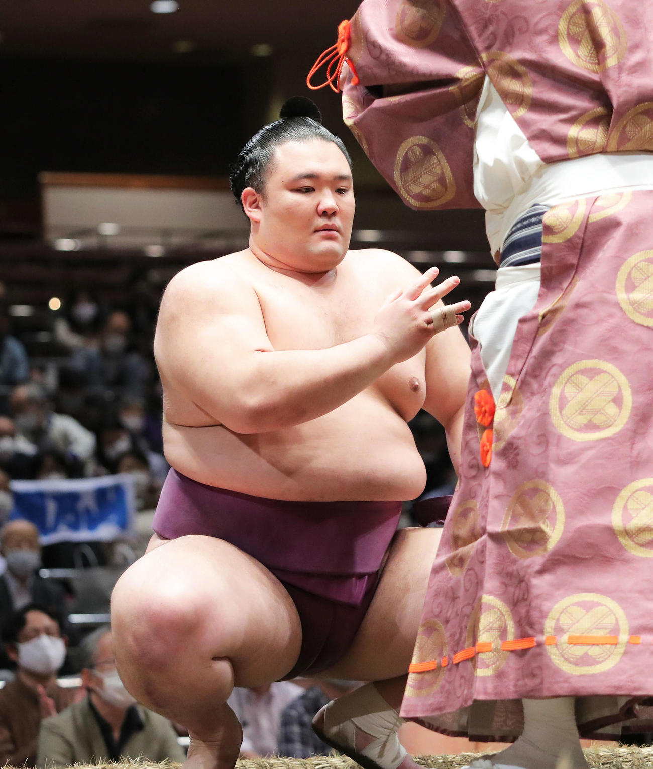 朝乃山（2021年5月19日撮影）