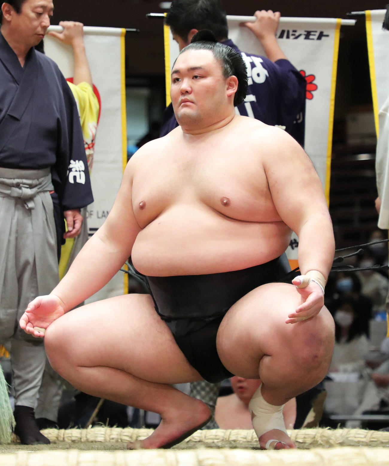 朝乃山（2021年3月19日撮影）