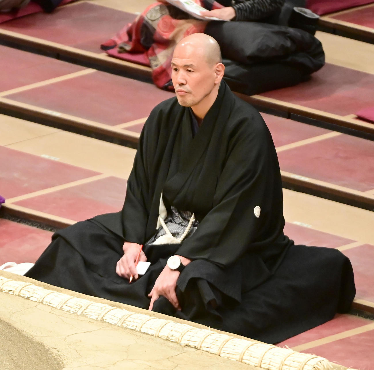 立川親方（元土佐ノ海）（2021年1月12日撮影）