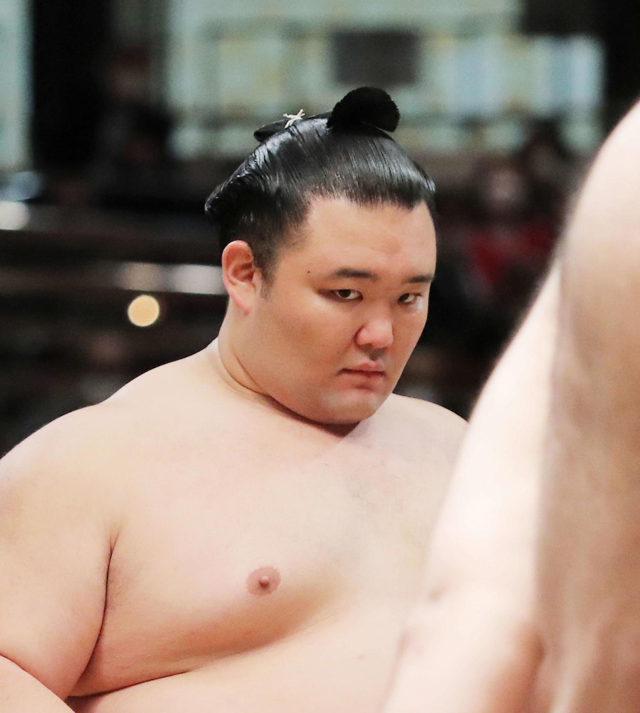 朝乃山（2021年5月21日撮影）