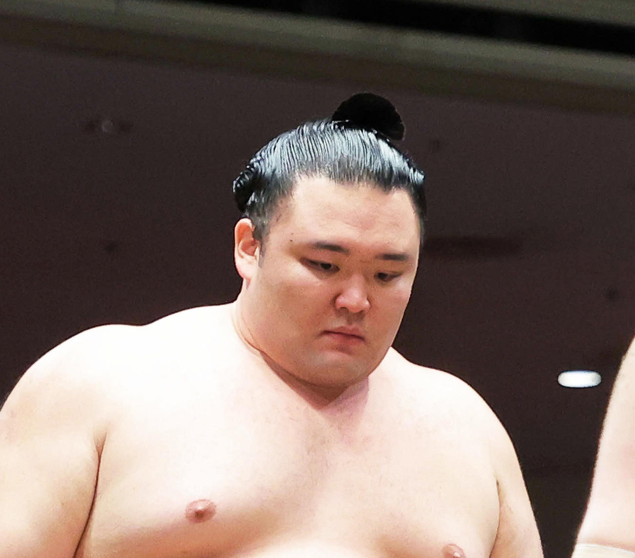 朝乃山（2021年5月19日撮影）