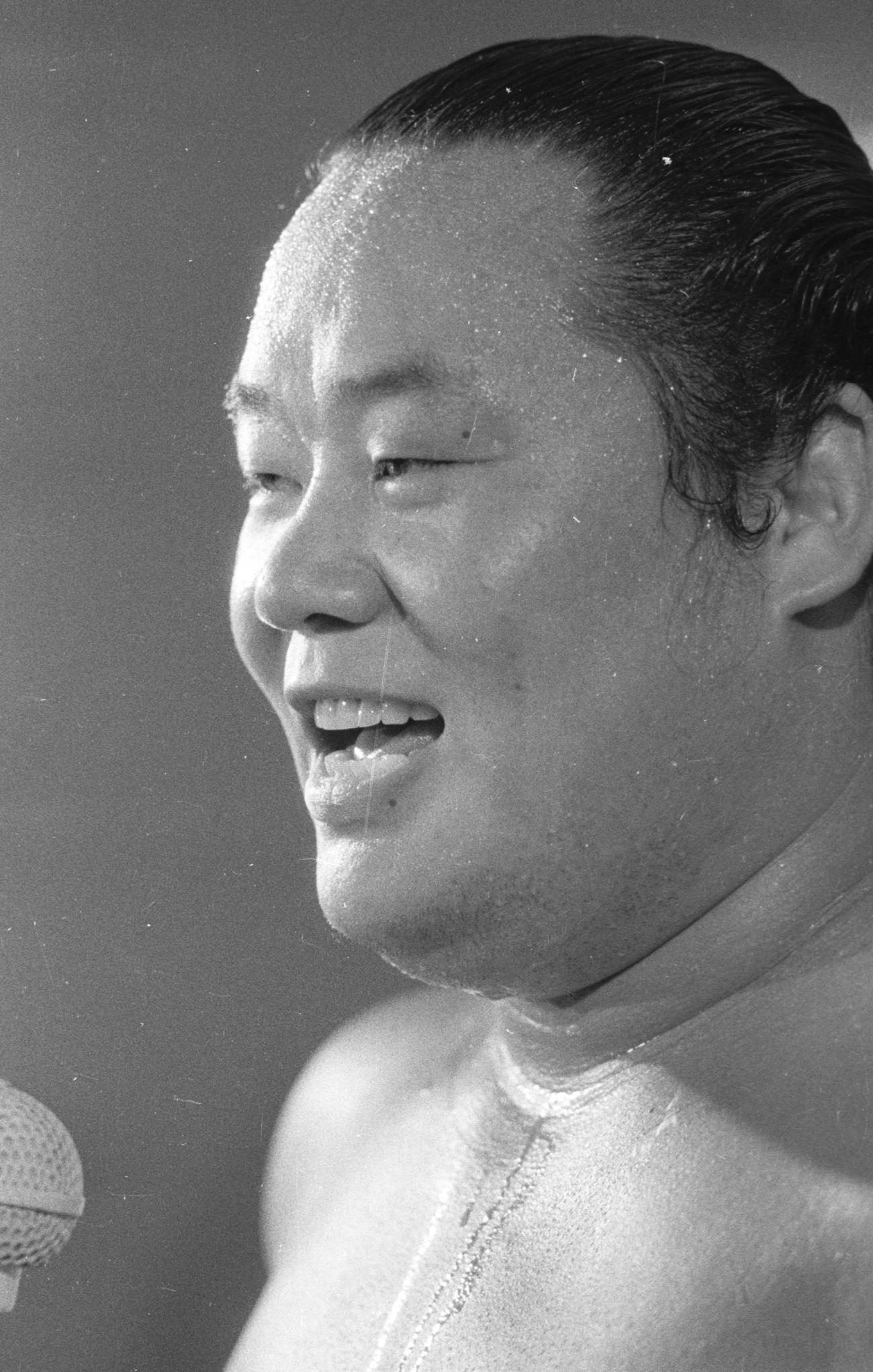柔道で鍛えた精悍な表情も玉の海の魅力だった