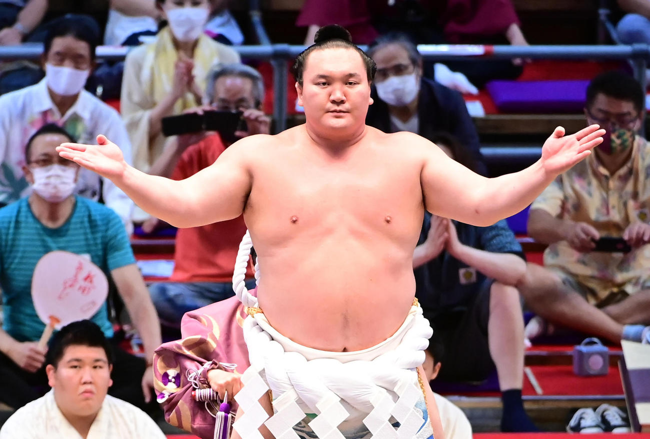 白鵬（2021年7月18日撮影）