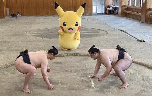 ポケモンセンター ピカチュウ 相撲 力士風ピカチュウ ぬいぐるみ