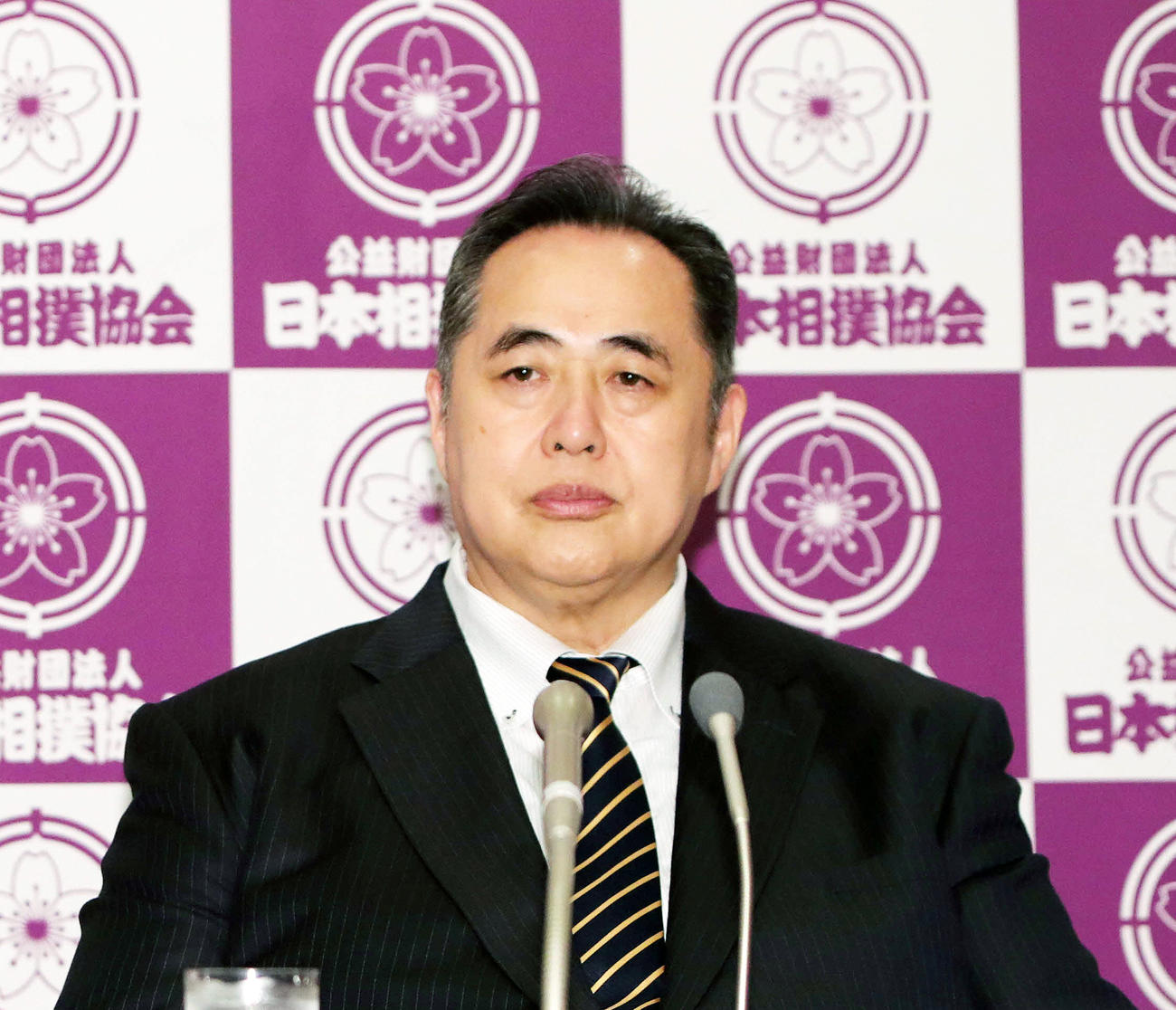 芝田山広報部長