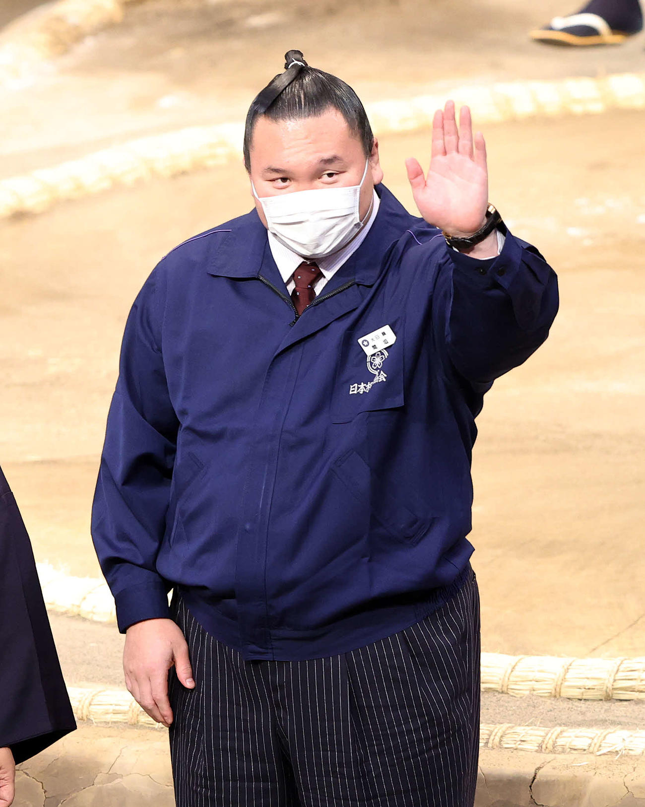 元横綱白鵬・間垣親方（2021年11月16日撮影）