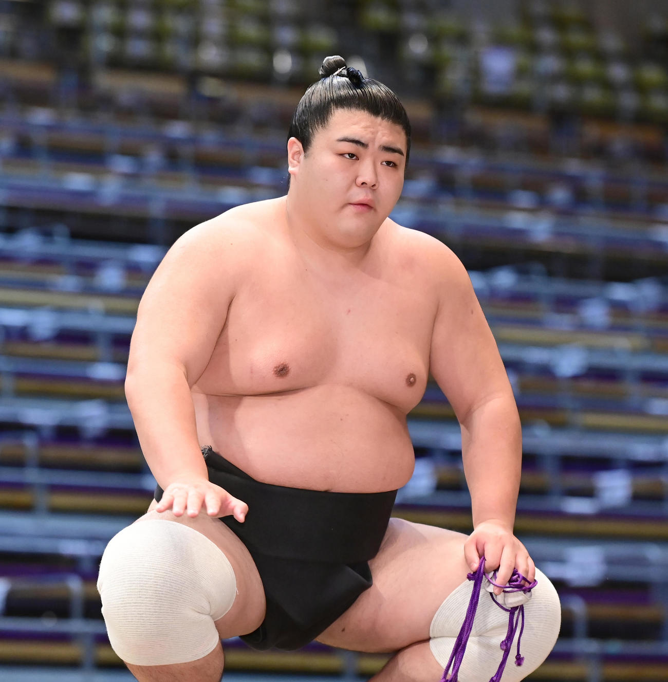 序ノ口優勝した井上（撮影・小沢裕）