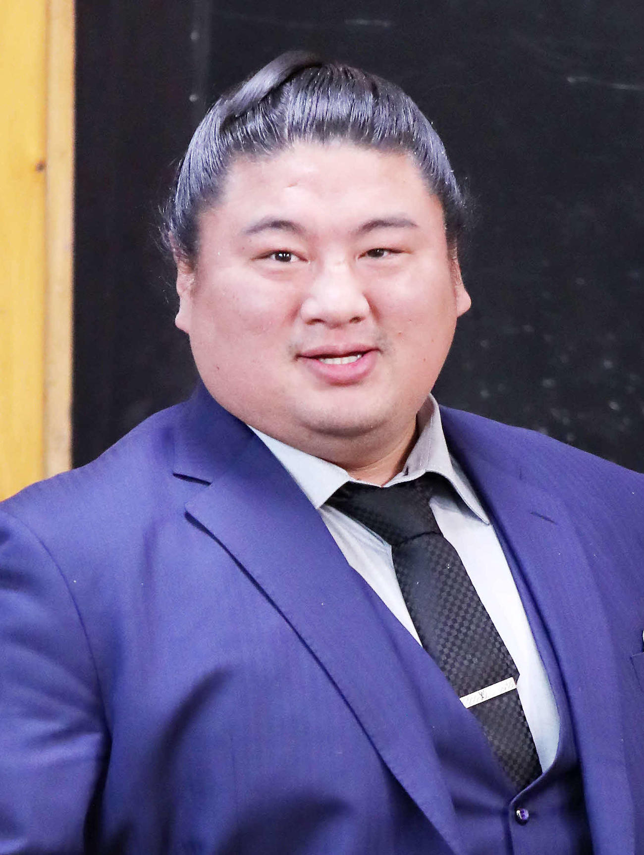 元嘉風の中村親方（2020年1月8日撮影）